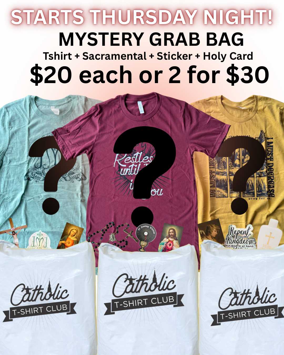 Mystery Grab Bags