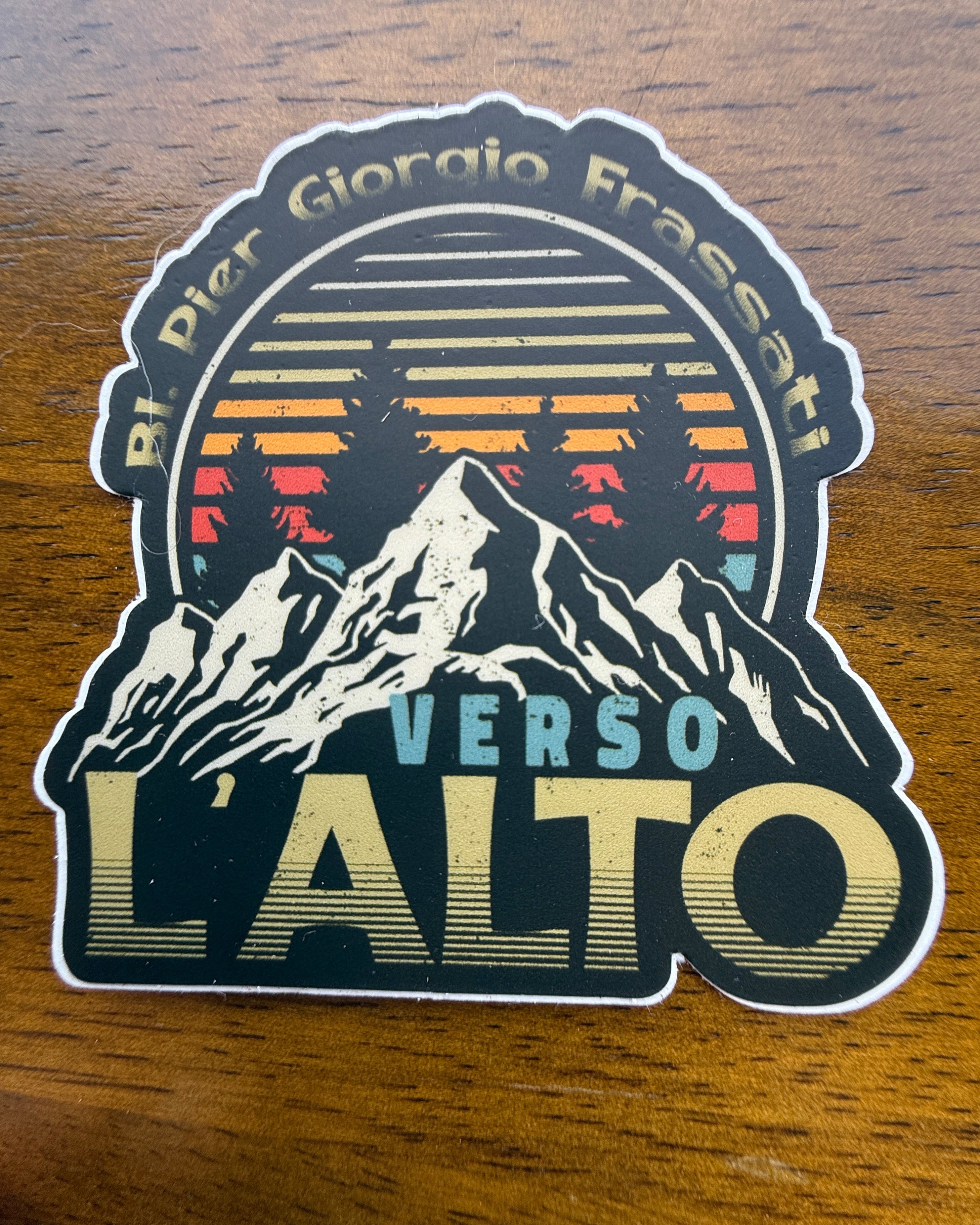 "To The Heights!" Sticker