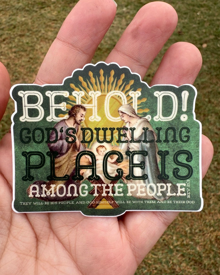 Behold Sticker