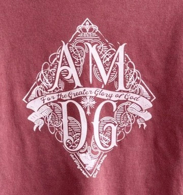 AMDG - 100% Cotton