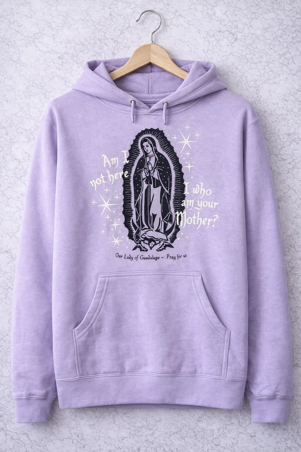 Our Lady of Guadalupe Purple Hoodie