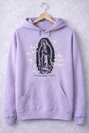 Our Lady of Guadalupe Purple Hoodie
