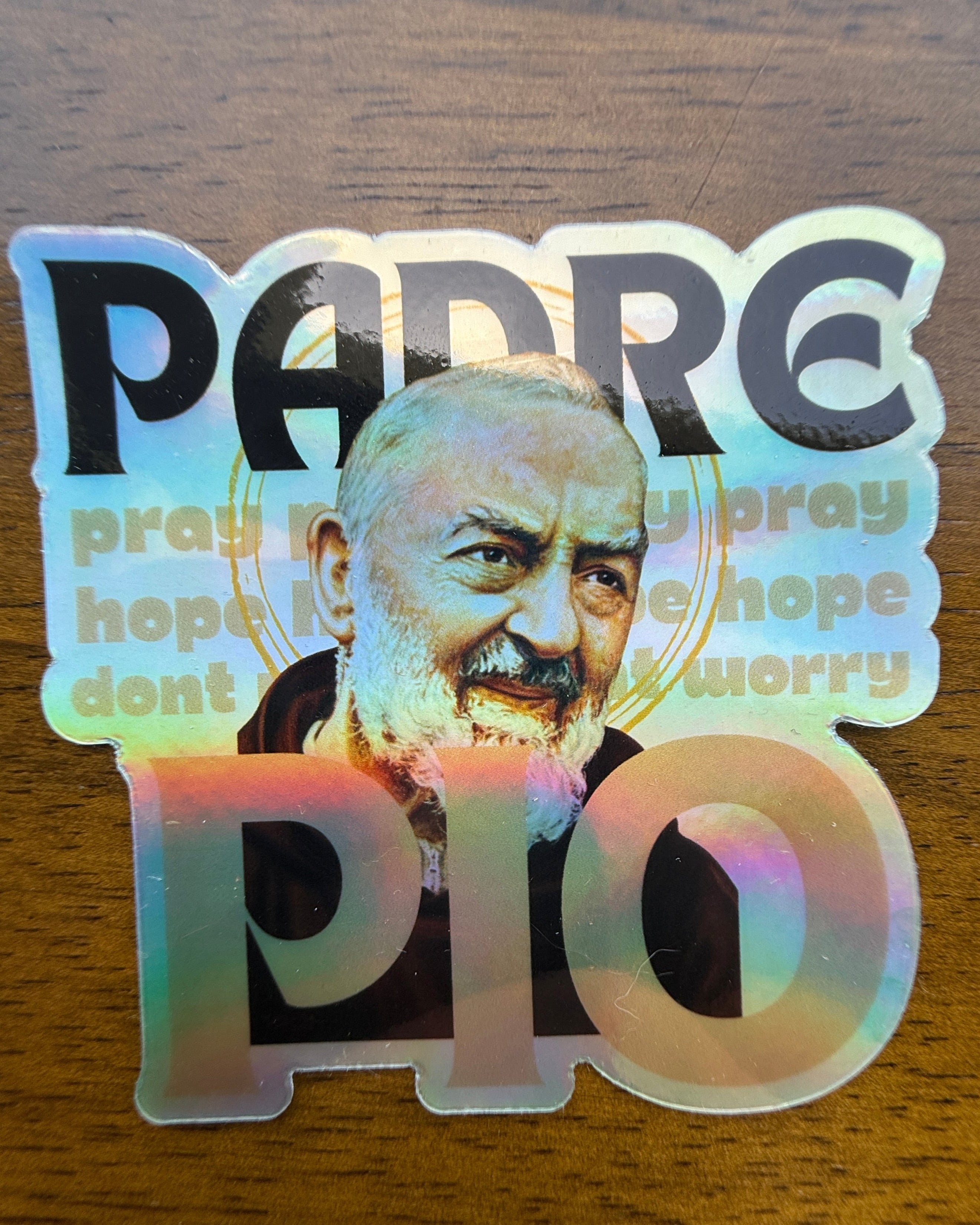 Padre Pio Sticker
