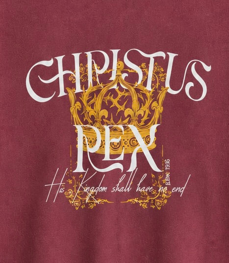 Christus Rex - 100% Cotton