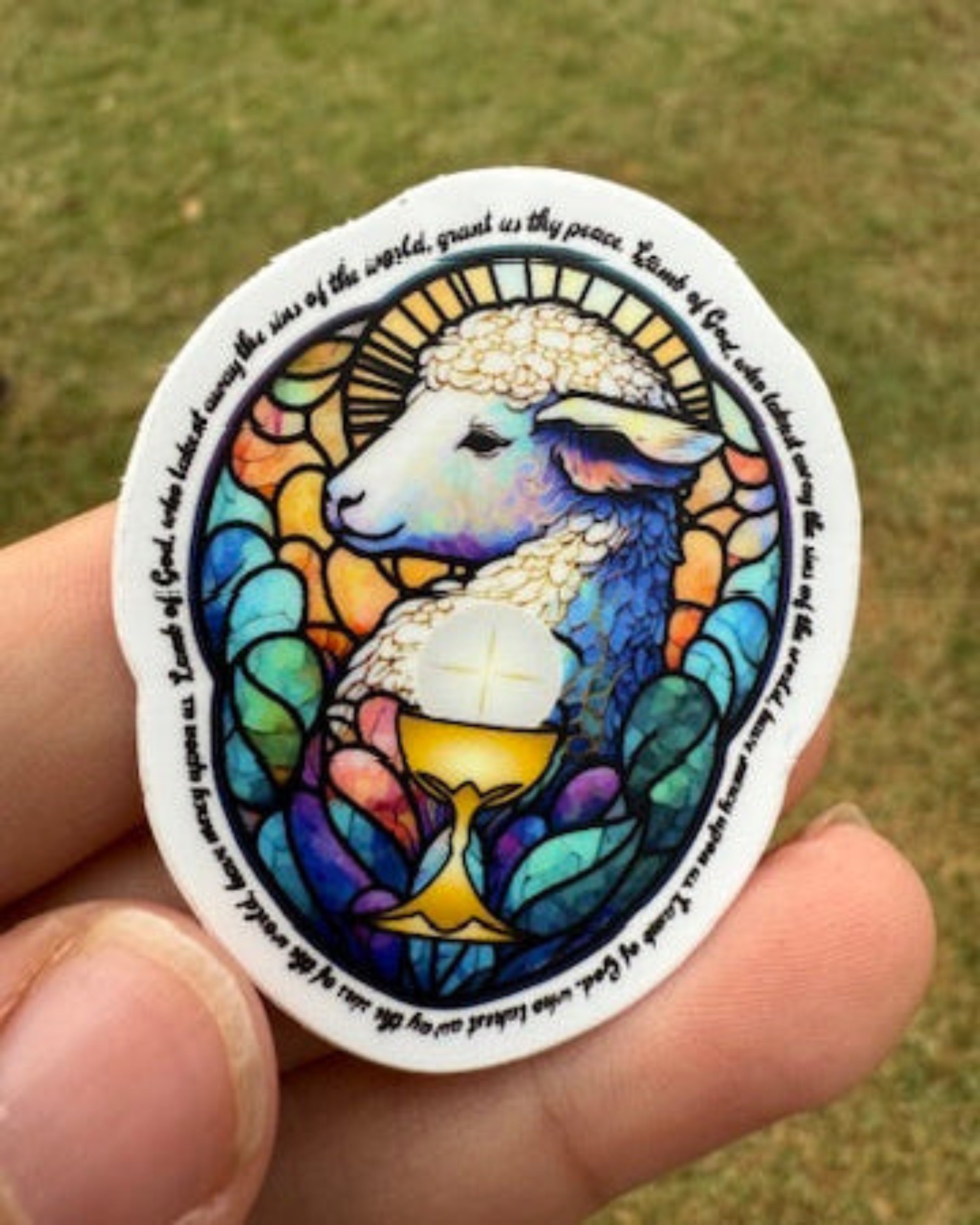 Agnus Dei Sticker