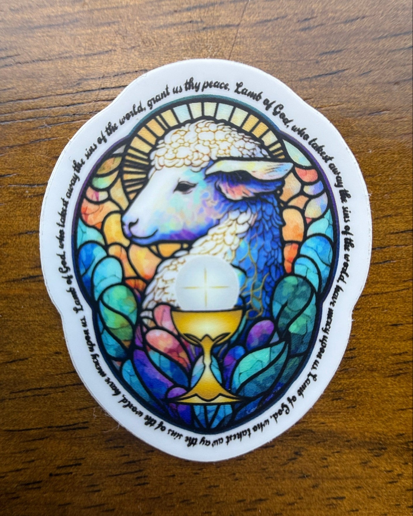 Agnus Dei Sticker