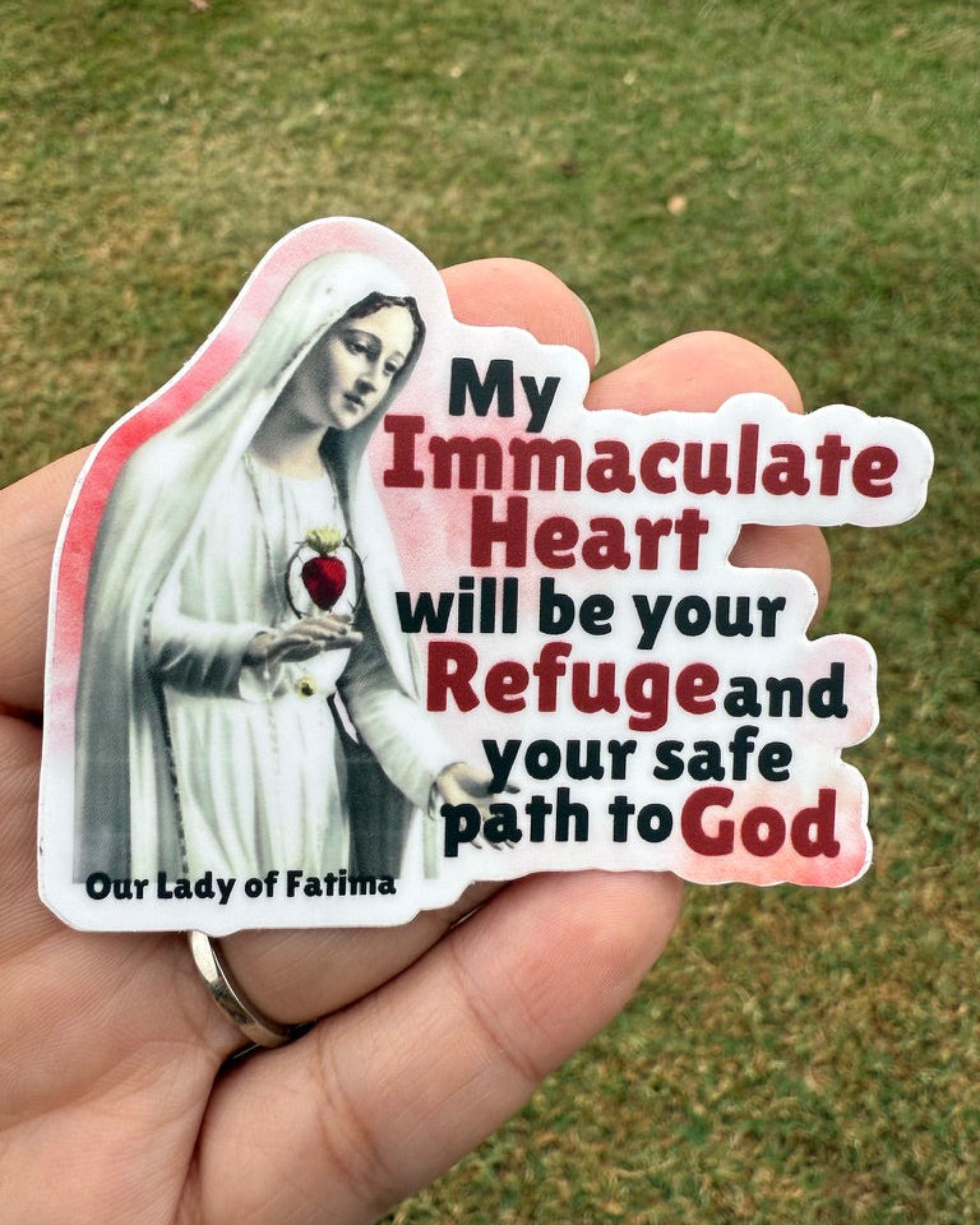 Immaculate Sticker