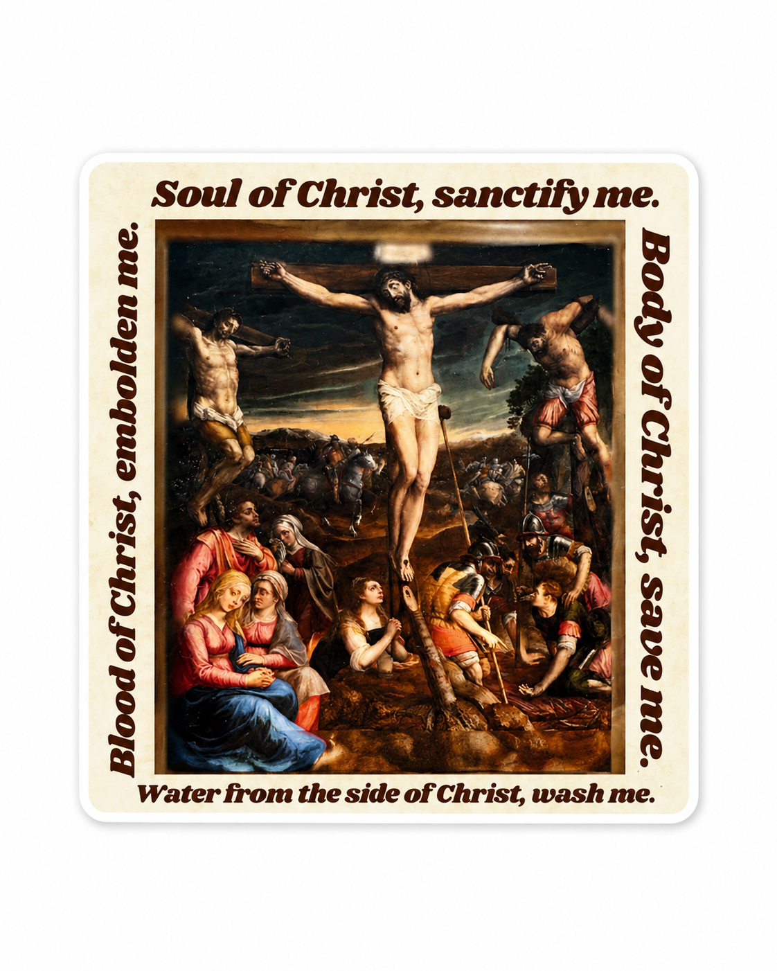 Anima Christi Sticker