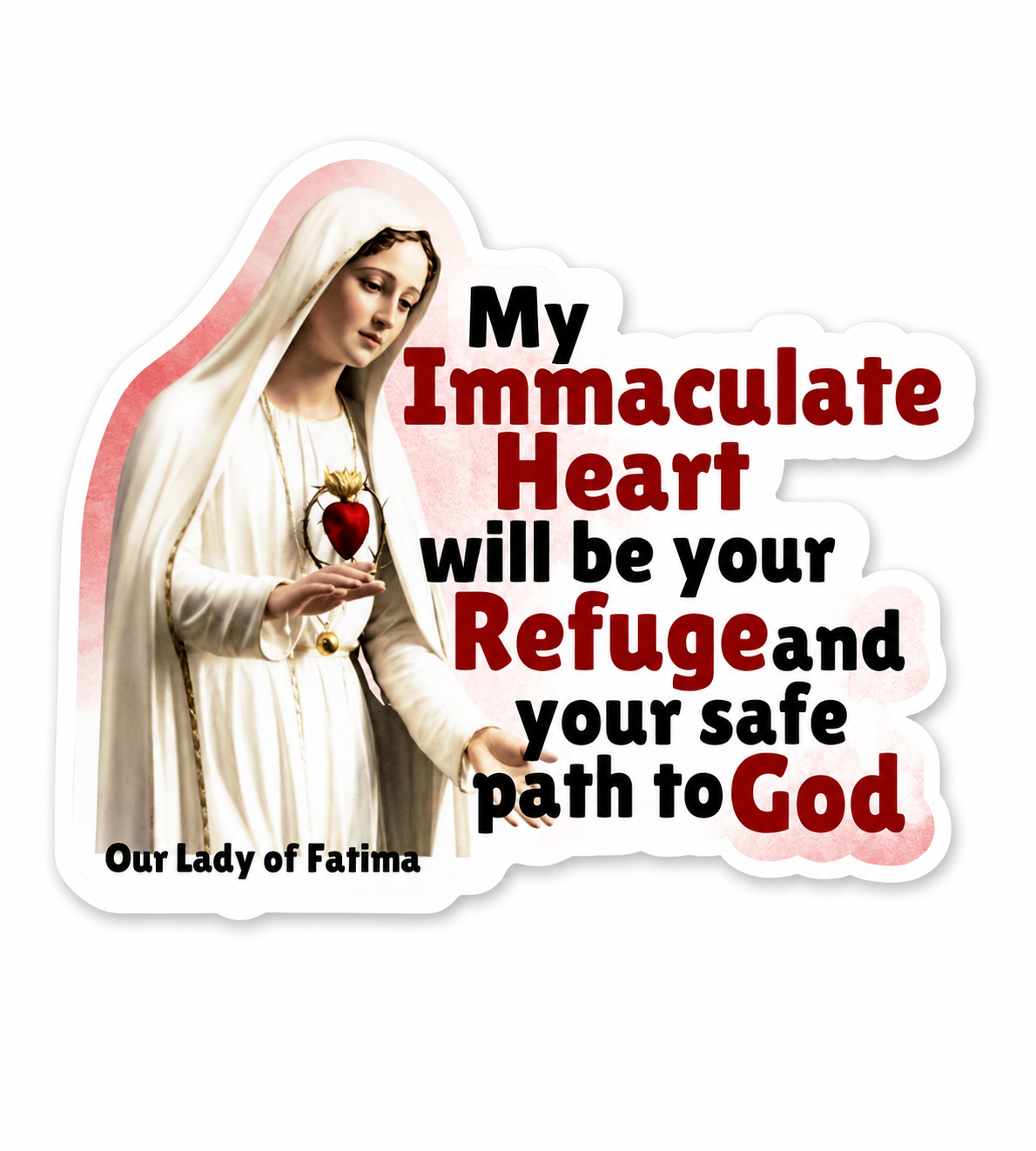 Immaculate Sticker