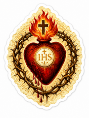 Eucharistic Heart Sticker
