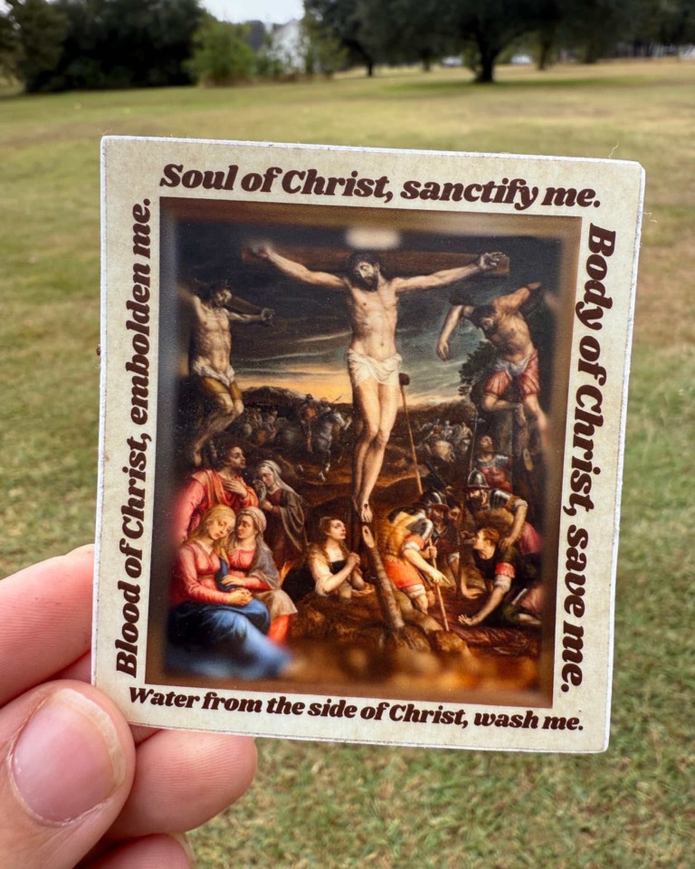 Anima Christi Sticker