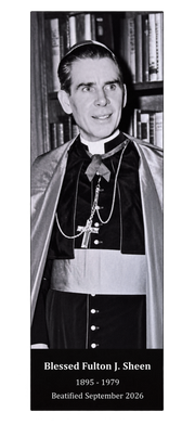 Fulton Sheen Bookmark