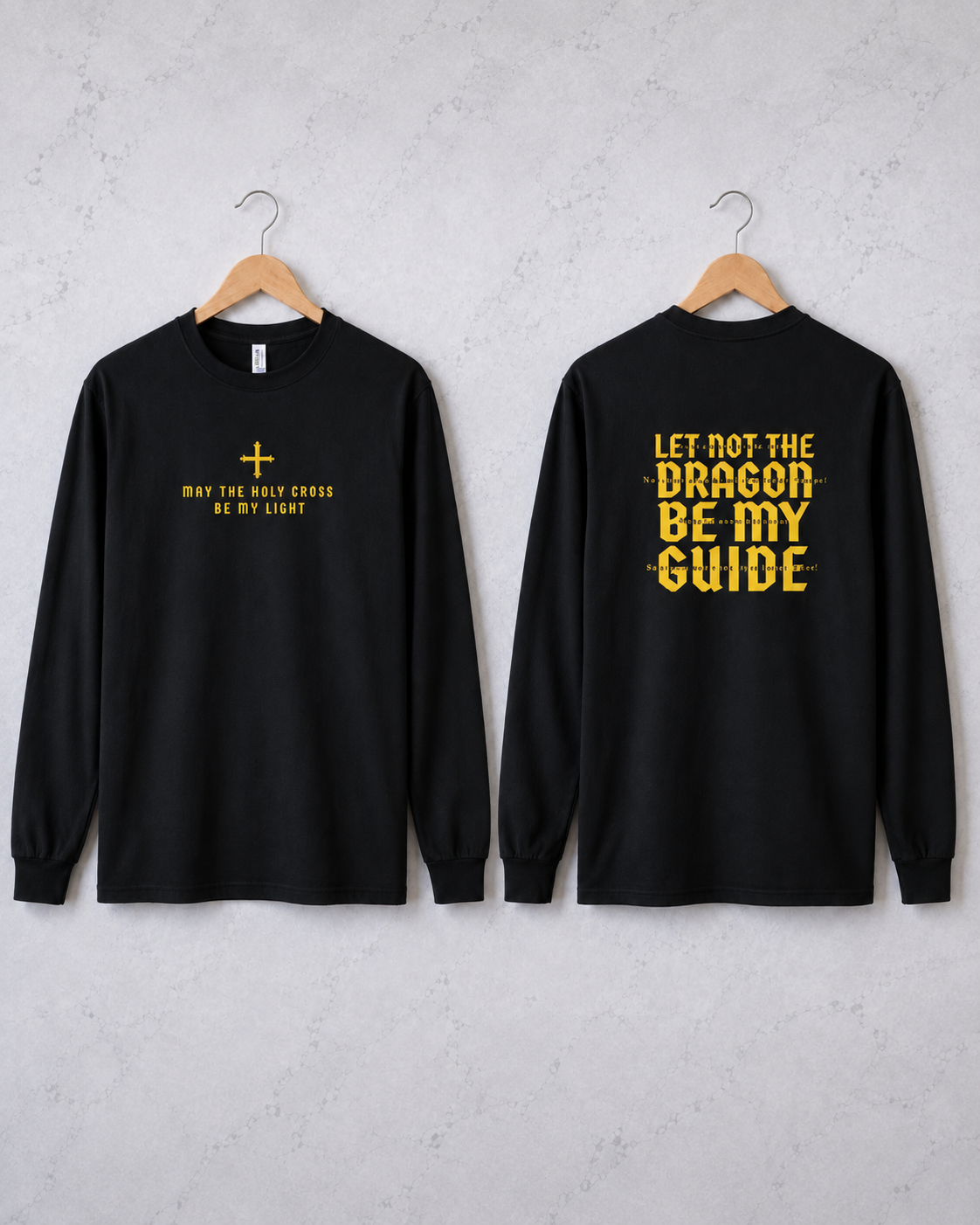 Holy Cross Be My Light Long Sleeve