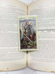 Saint Michael Holy Card
