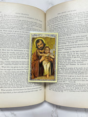 Saint Joseph Holy Card