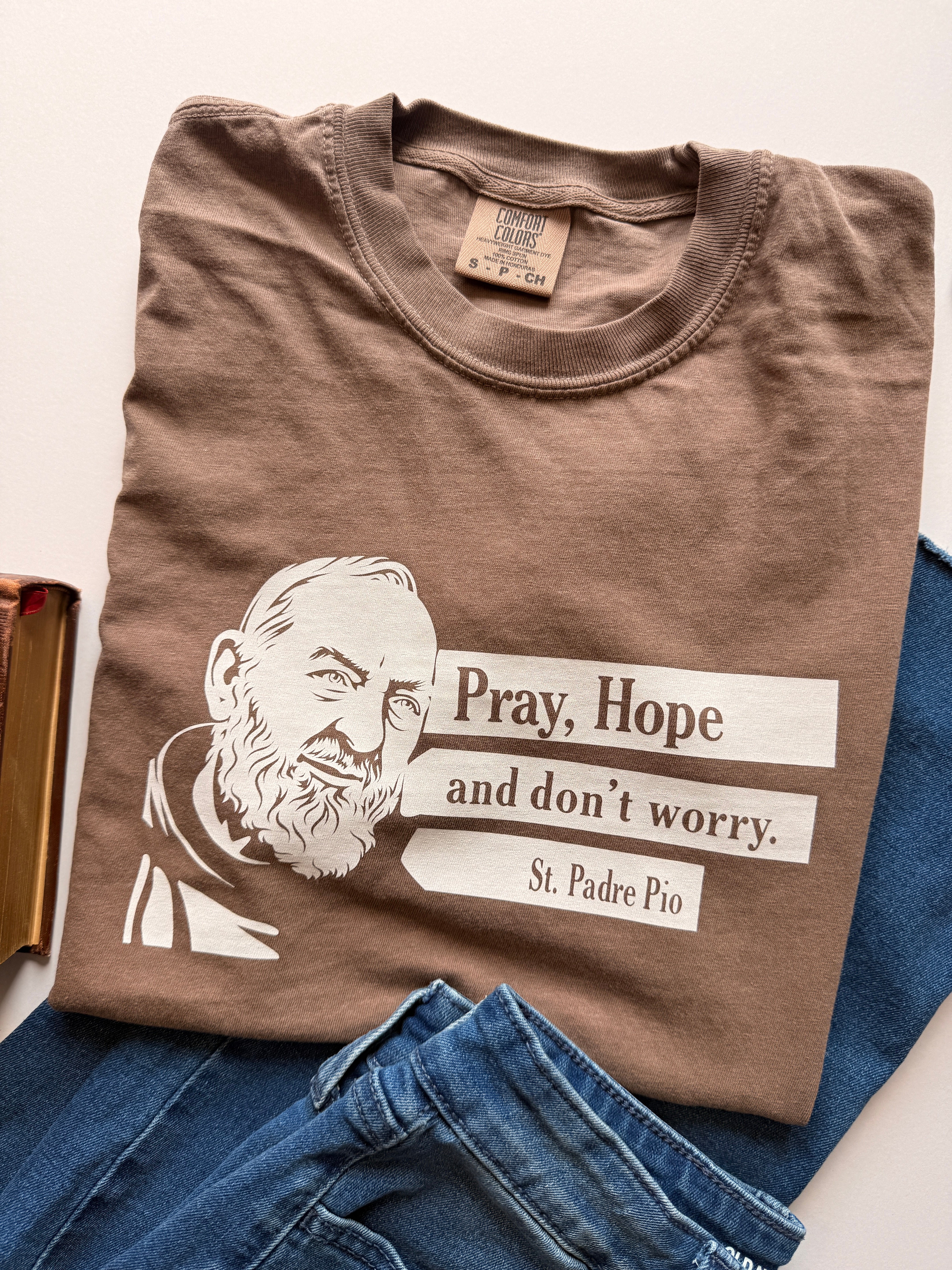 Padre Pio - 100% Cotton