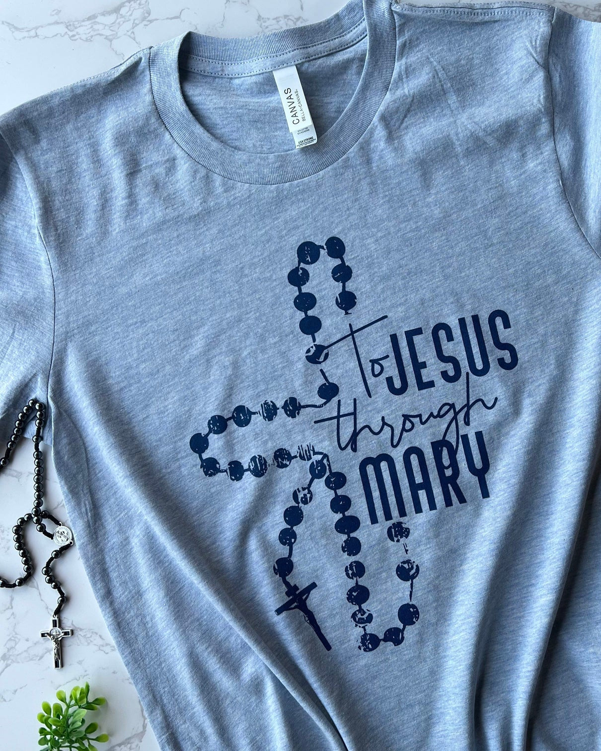 To Jesus Through Mary Tee