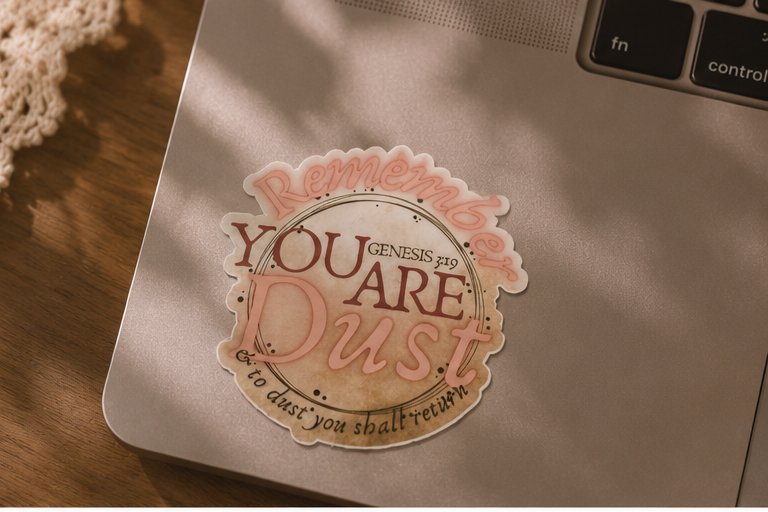 You Are Dust Sticker